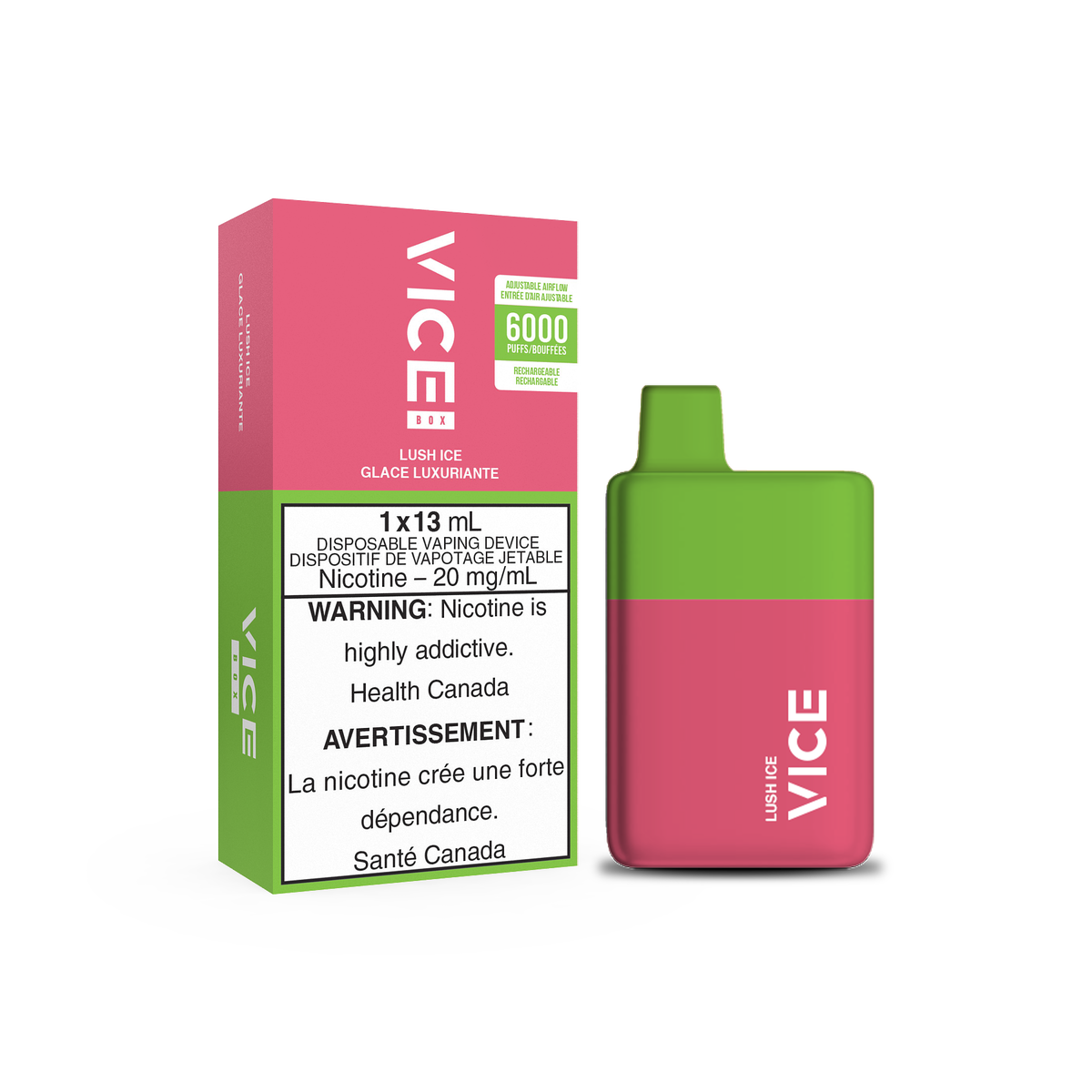 VICE BOX 6K - Lush Ice 13ml 20mg