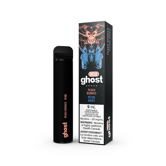 Ghost Mega 3K - Peach Berries 9ml 20mg