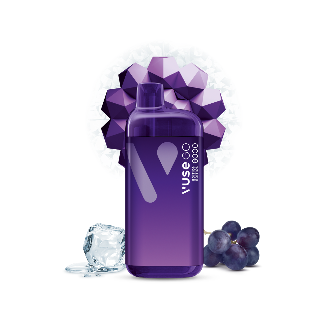 VUSE GO Edition 5000 - Grape Ice 10ml 20mg