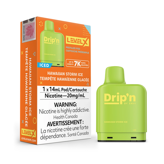 Level X Drip’n By Envi 7K Hawaiian Storm Ice 14mL 20mg