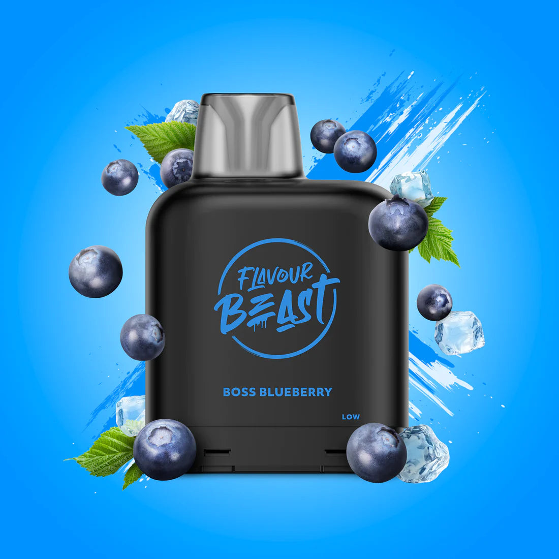 Level X Flavour Beast 7K Boss Blueberry Iced 14mL 20mg