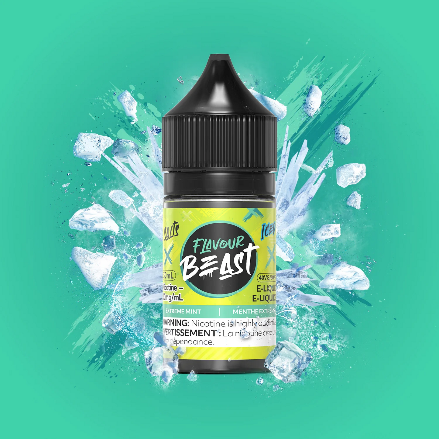 EXTREME MINT ICED - FLAVOUR BEAST E-LIQUID - 20MG
