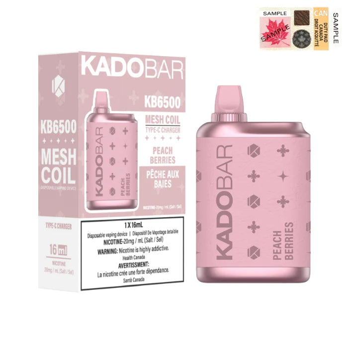 KADOBAR KB6500 Peach Berries 16ml 20mg