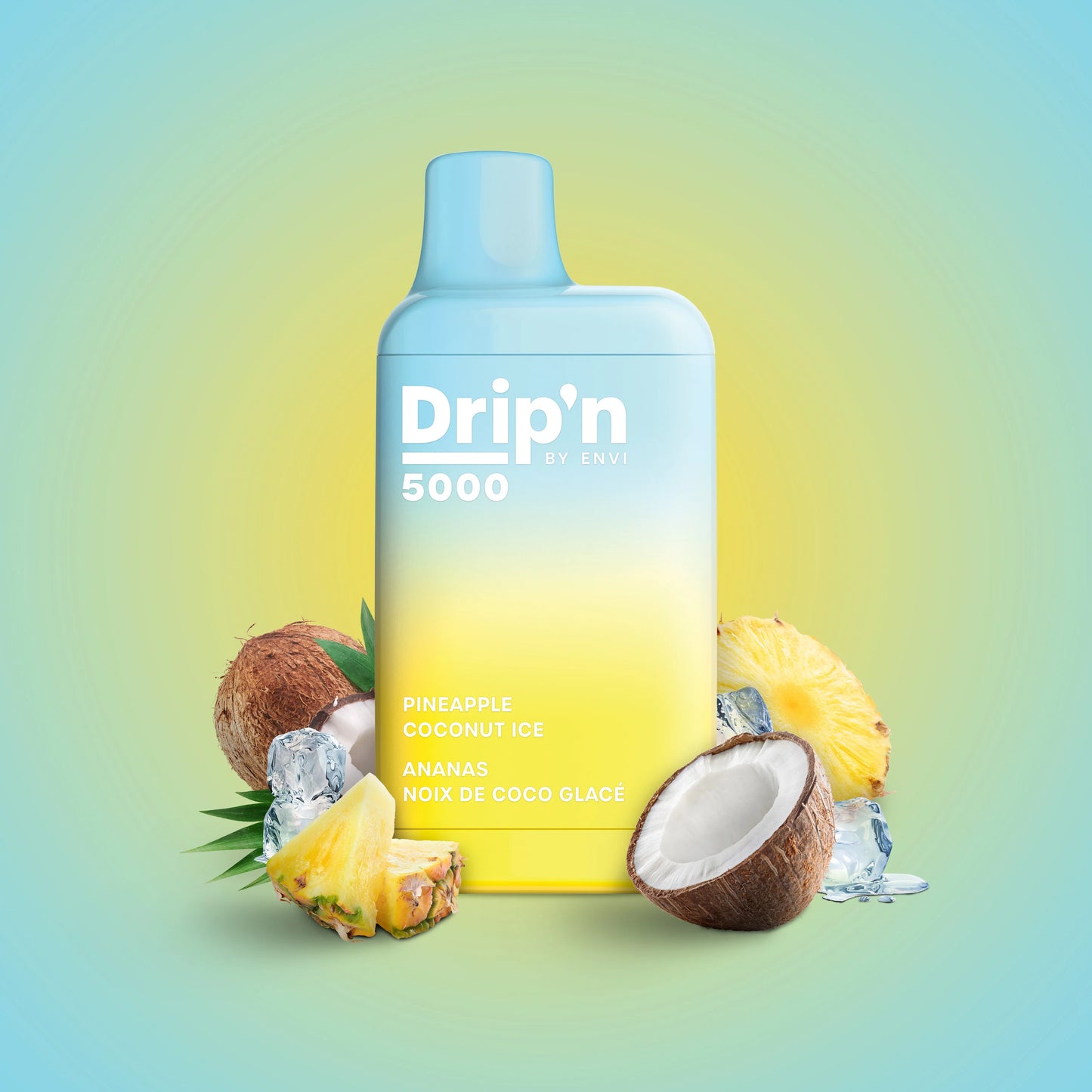 Drip’n By Envi 5000 - Pineapple Coconut Ice 10ml 20mg