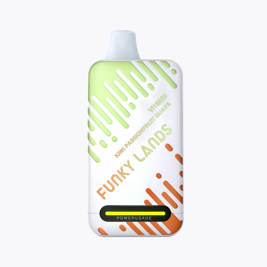 Kiwi Passion Fruit Guava - Funky Lands Vi15000-18ml 20mg