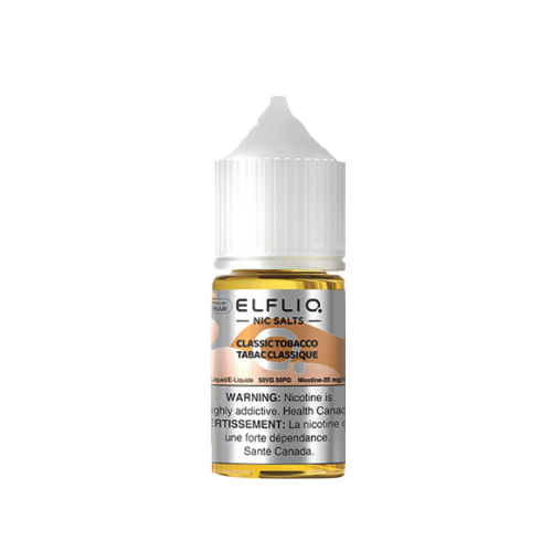 CLASSIC TOBACCO - ELFLIQ NIC SALT E-LIQUID - 30ML - 20MG