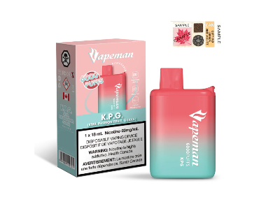 Vapeman 6000 Puffs - K.P.G. (Kiwi, Passion Fruit, Guava ) 18ml 20mg
