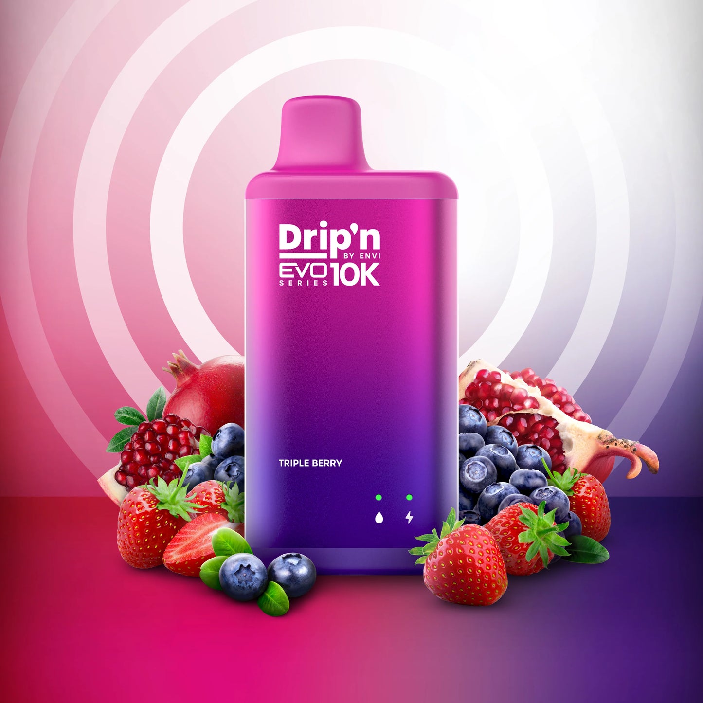 Drip’n By Envi 10K - Triple Berry 19ml 20mg