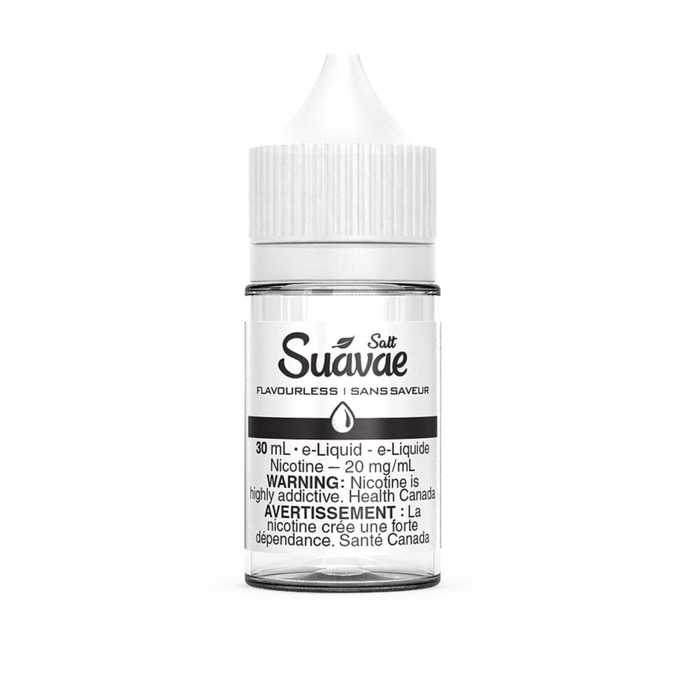 FLAVOURLESS - SUAVAE SALT NIC E-LIQUID - 30ML -20MG