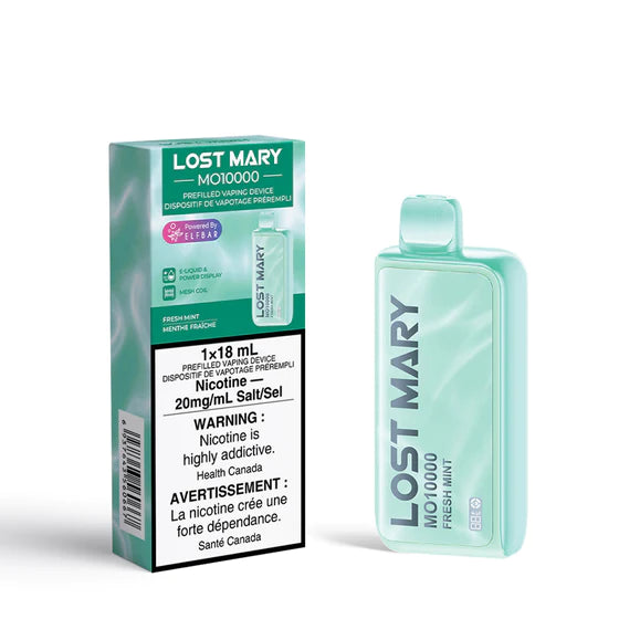 Lost Mary MO10000 Fresh Mint 18ml 20mg