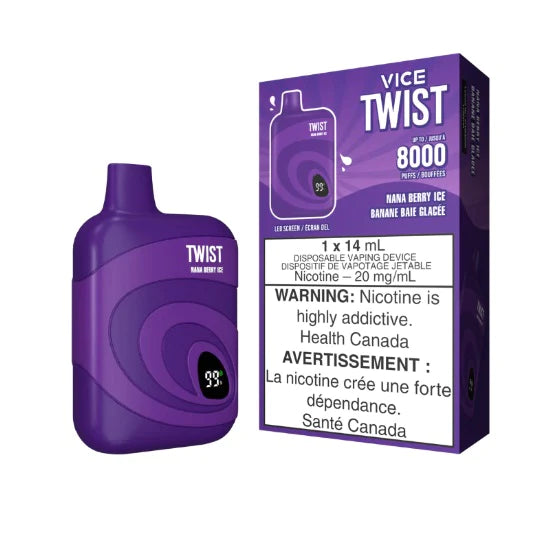 Vice Twist 8000 Nana Berry Ice 14ml 20mg