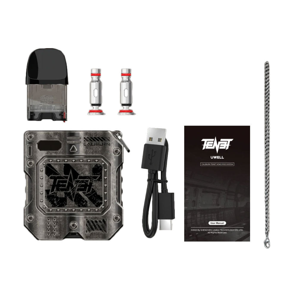 UWELL Caliburn TENET KOKO - Vaping Device Kit - Carbon Black