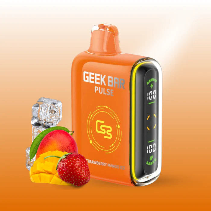 Geek Bar 9K Plus - Strawberry Mango Ice 16ml 20mg