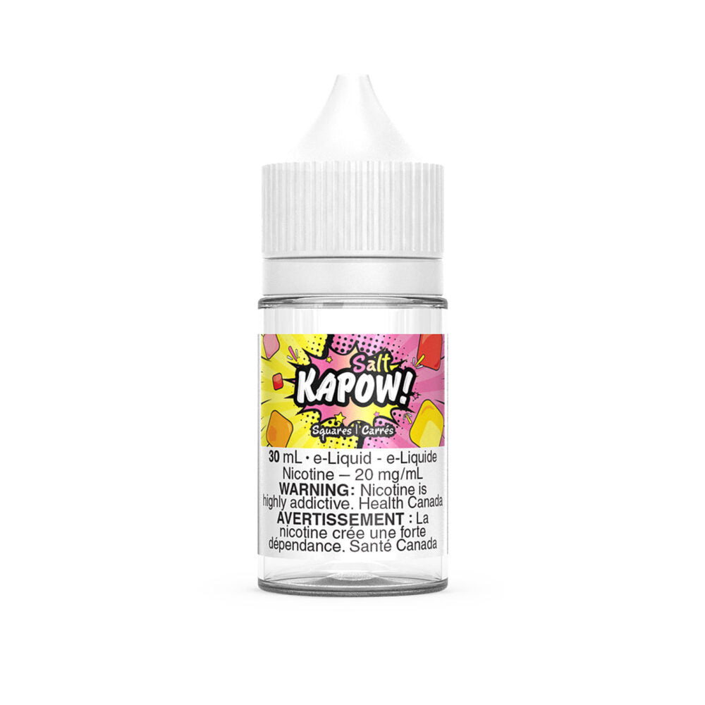 Squares - KAPOW SALT NIC E-LIQUID - 30ML - 20MG