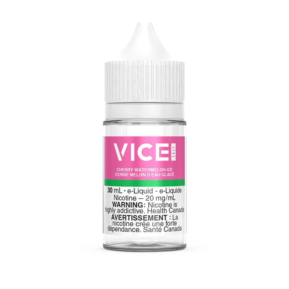CHERRY WATERMELON ICE - VICE SALT NIC E-JUICE - 30ml - 12mg