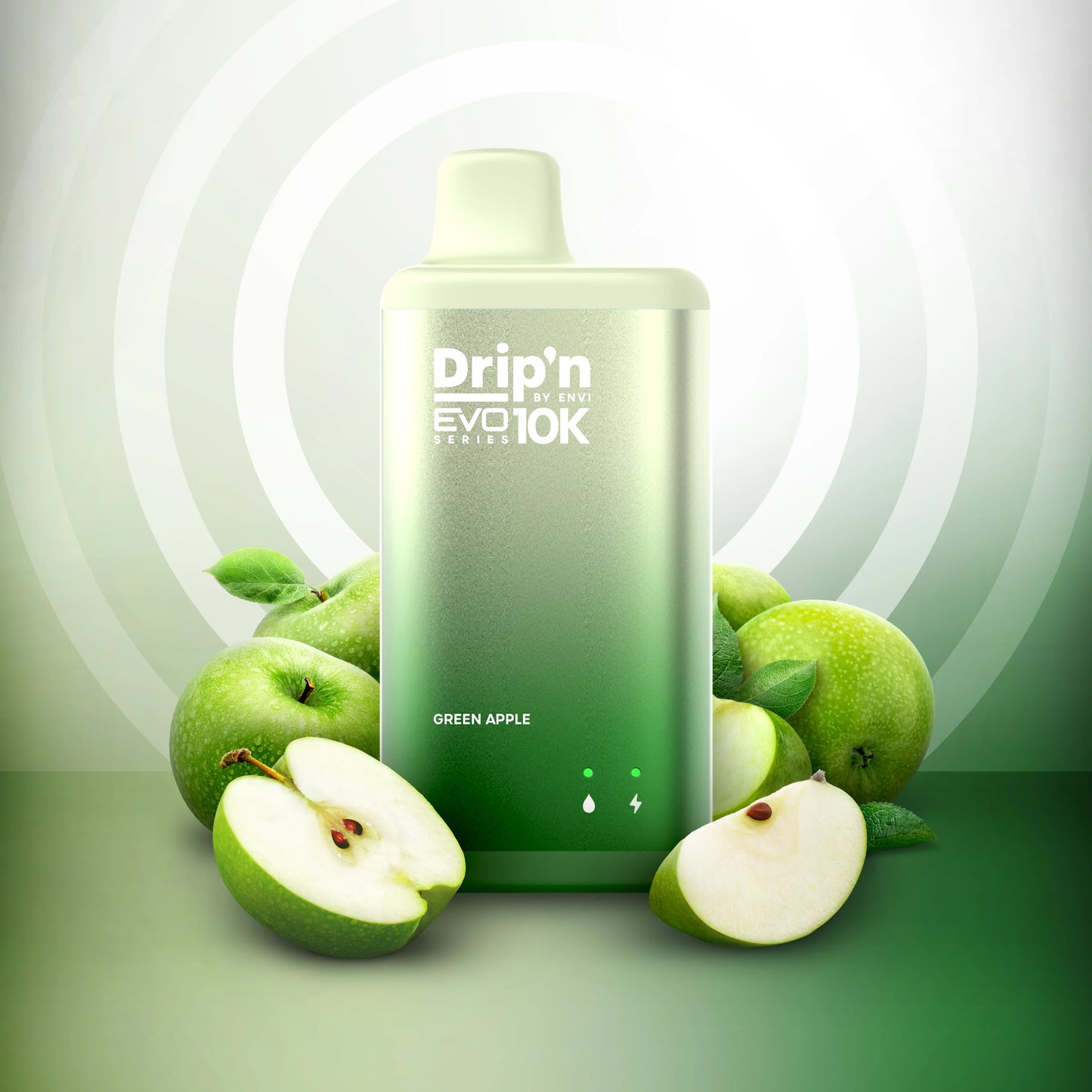 Drip’n By Envi 10K - Green Apple 19ml 20mg