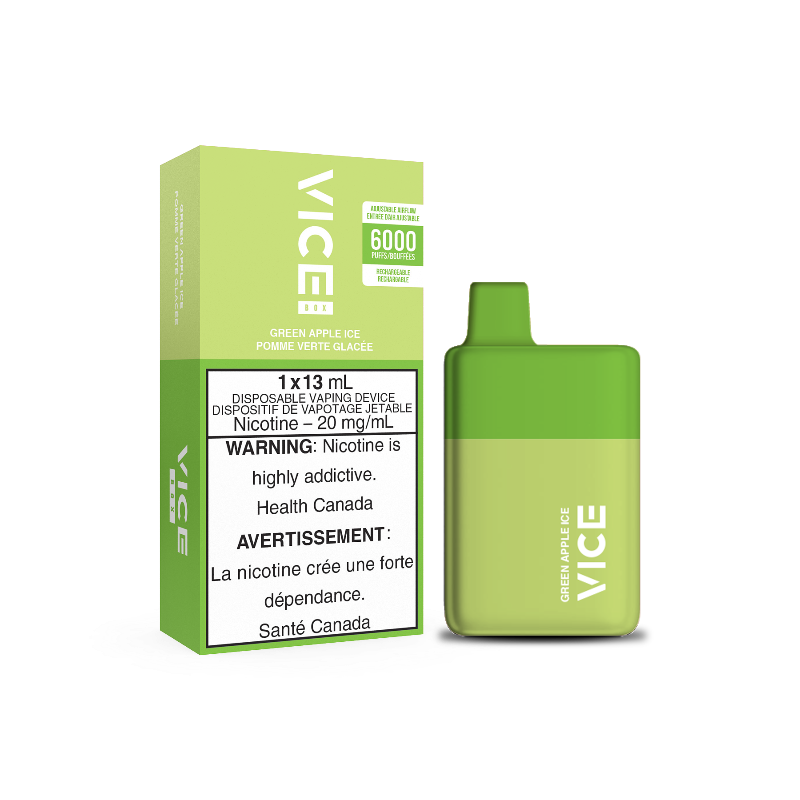 VICE BOX 6K - Green Apple Ice 13ml 20mg