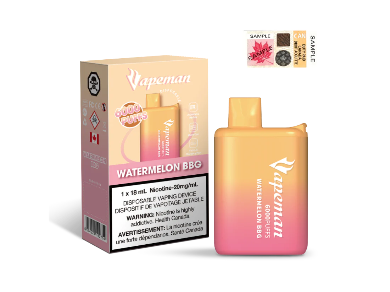 Vapeman 6000 Puffs - Watermelon BBG 18ml 20mg