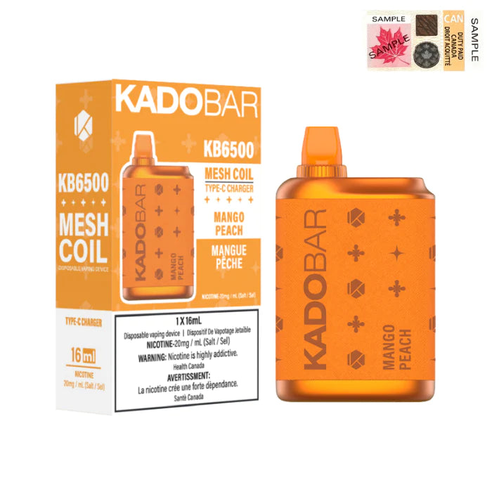 KADOBAR KB6500 Mango Peach 16ml 20mg