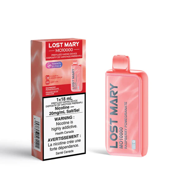 Lost Mary MO10000 Raspberry Pomegranate 18ml 20mg