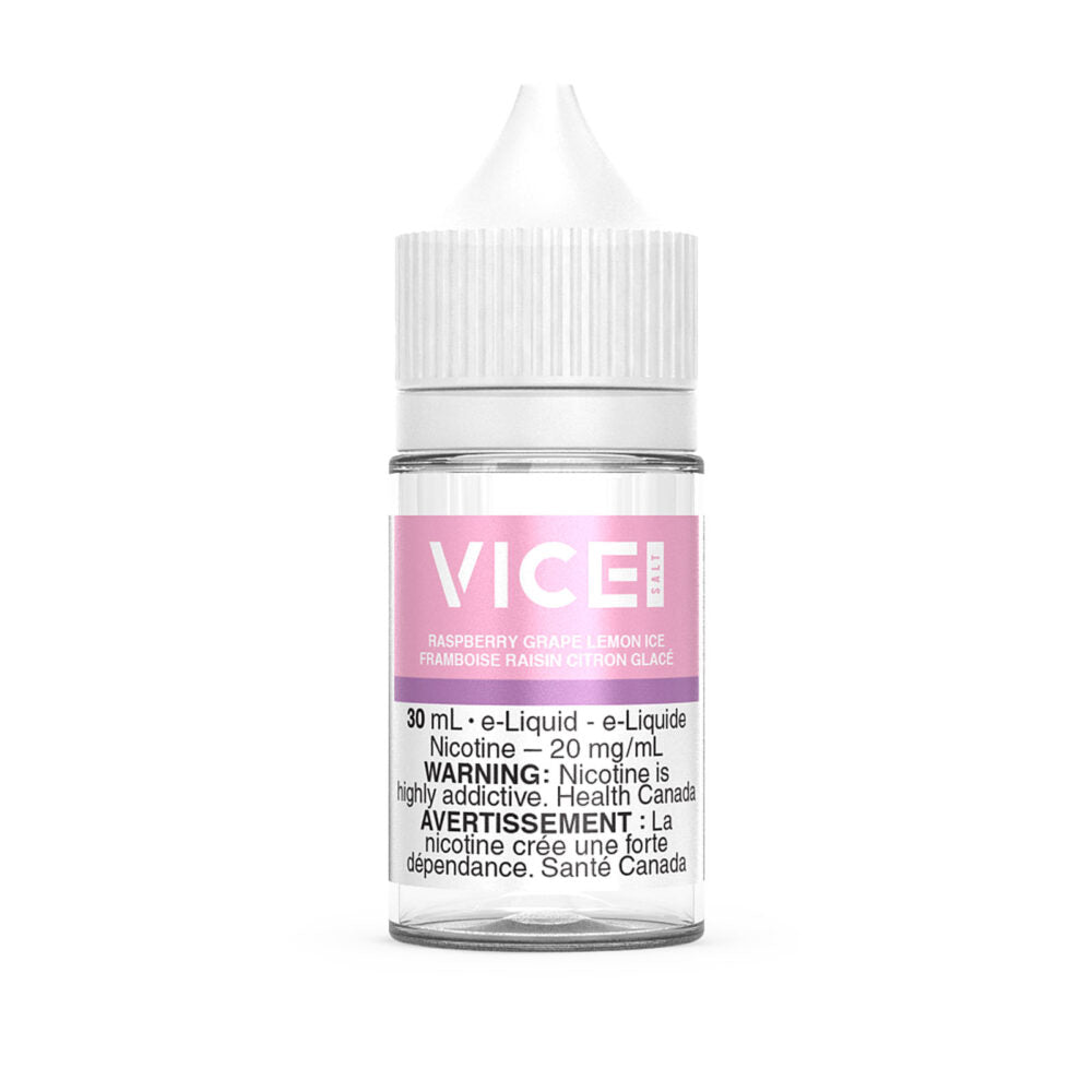 RASPBERRY GRAPE LEMON ICE - VICE SALT NIC E-JUICE - 30ml - 12mg