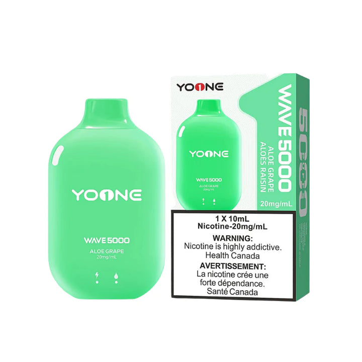 Yoone wave5000 Aloe Grape 10 ml 20mg