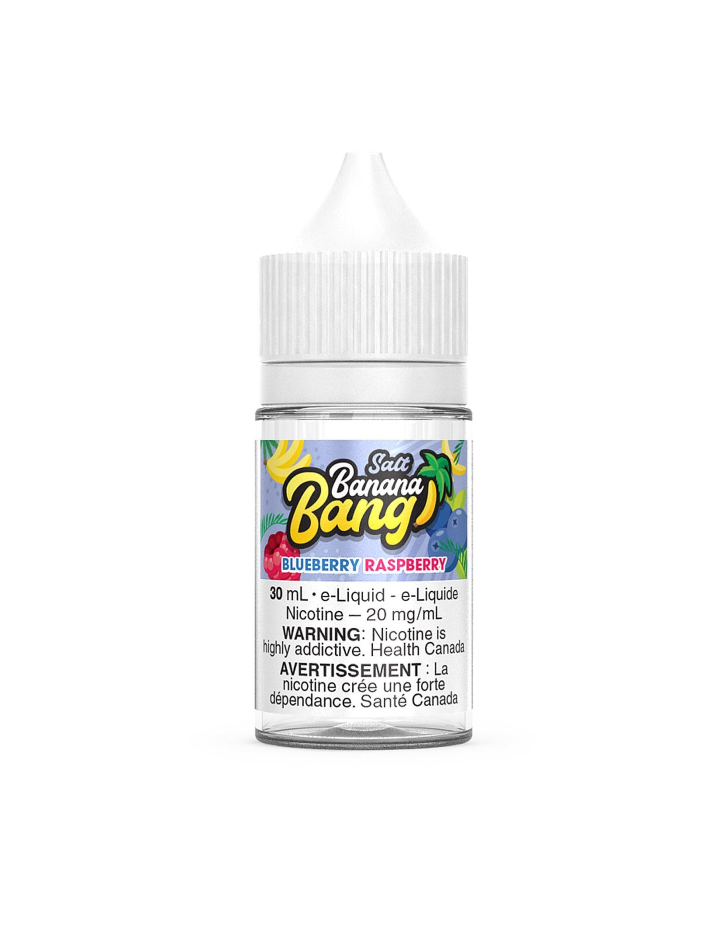 BLUEBERRY RASPBERRY - BANANA BANG SALT NIC E-LIQUID- 30ML -20MG