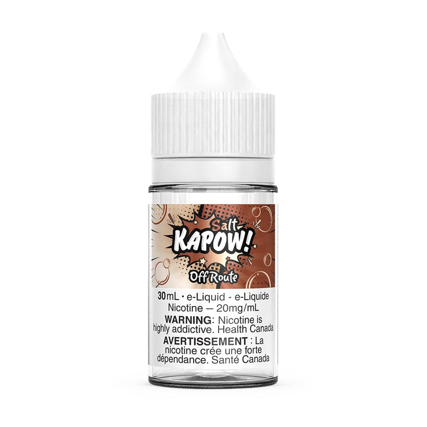 Off Route - KAPOW SALT NIC E-LIQUID - 30ML - 12MG