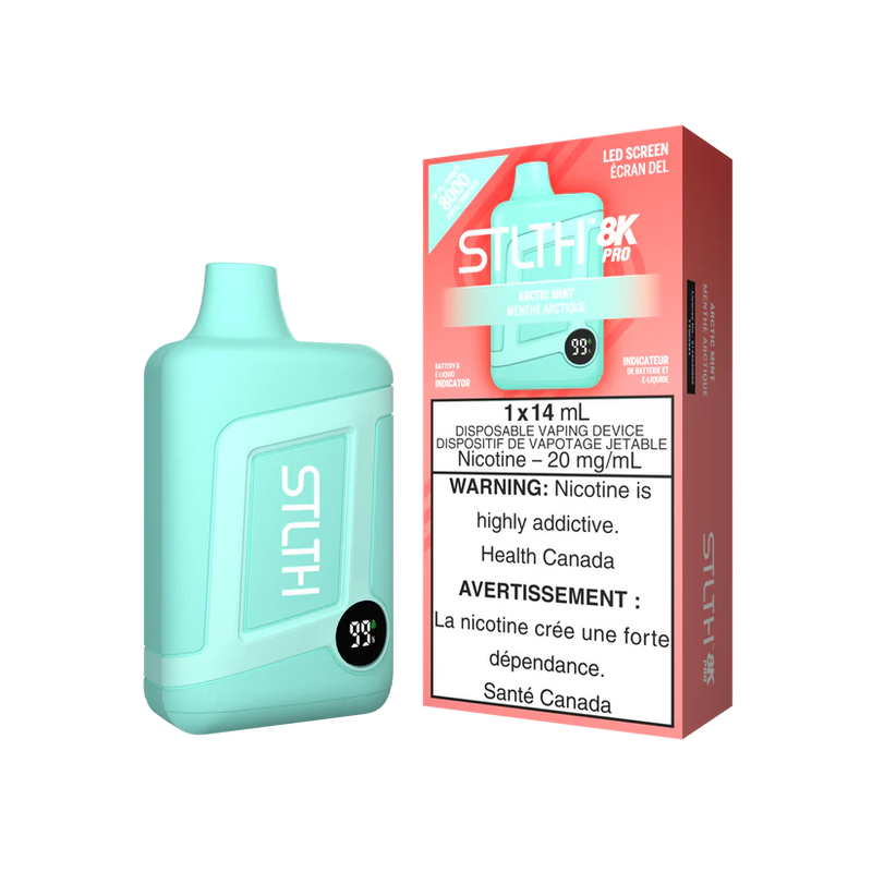 STLTH 8K Pro - Arctic Mint 14ml 20mg