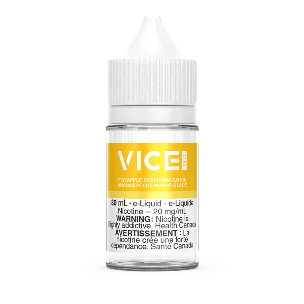 PINEAPPLE PEACH MANGO ICE - VICE SALT NIC E-JUICE - 30ml - 12mg