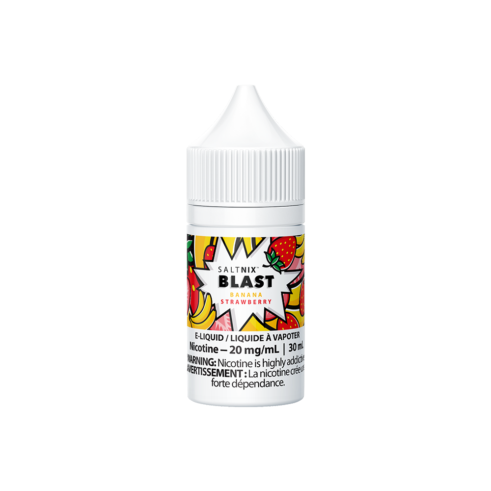 Banana Strawberry - BLAST SALT NIX E-LIQUID - 30ML - 10MG
