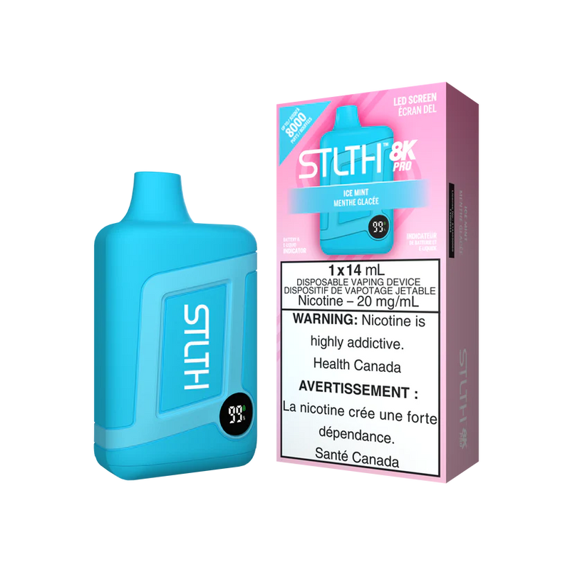 STLTH 8K Pro - Ice Mint 14ml 20mg