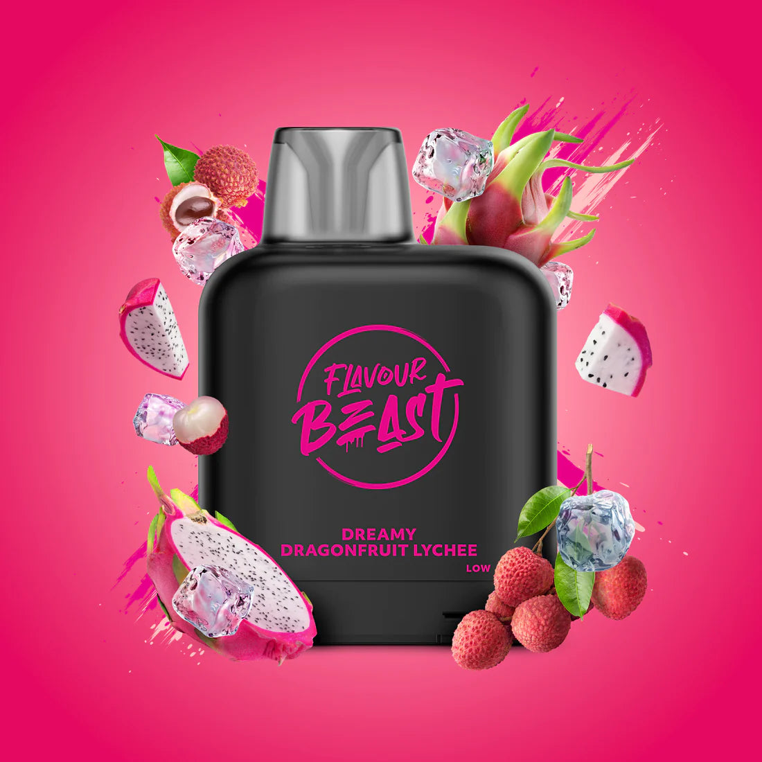 Level X Flavour Beast 7K Dreamy Dragonfruit Lychee Iced 14mL 20mg