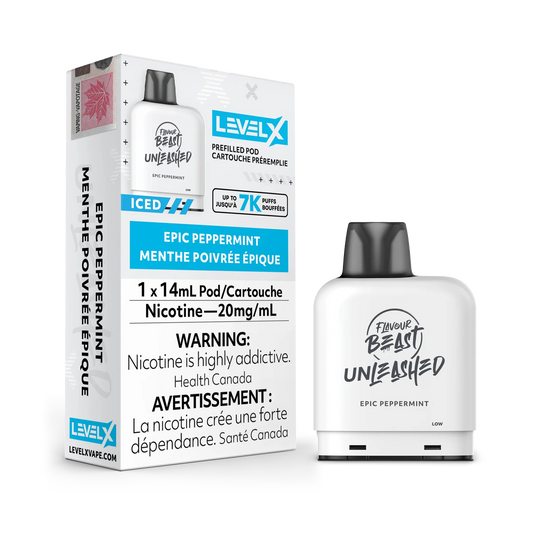 Level X Flavour Beast Unleashed 7K Epic Peppermint Iced 14ml 20mg