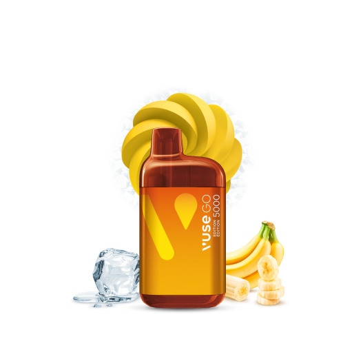 VUSE GO Edition 5000 - Banana Ice 10ml 20mg