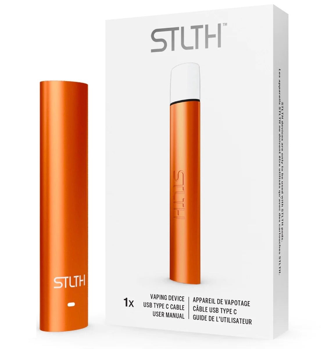STLTH Device Type C - Orange Metal