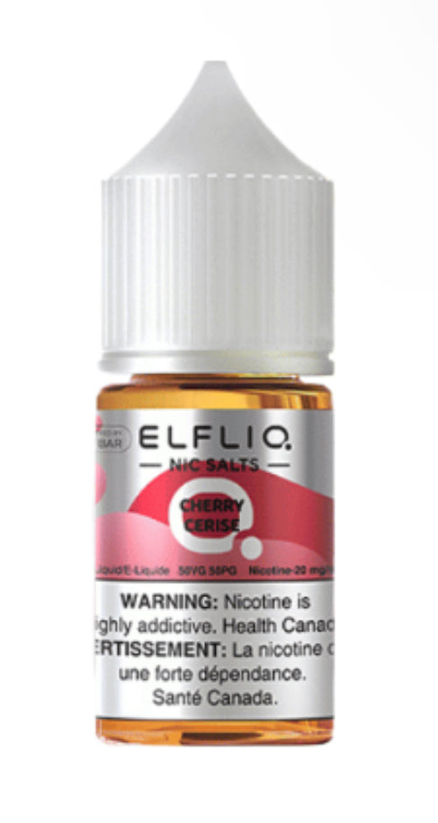 CHERRY - ELFLIQ NIC SALT E-LIQUID - 30ML - 20MG