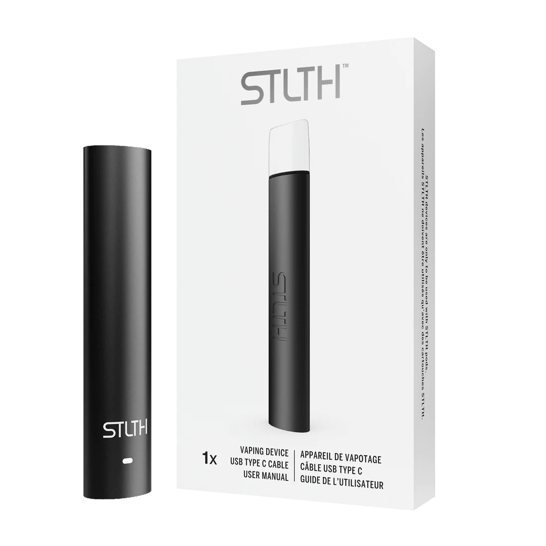 STLTH Device Type C - Black Metal