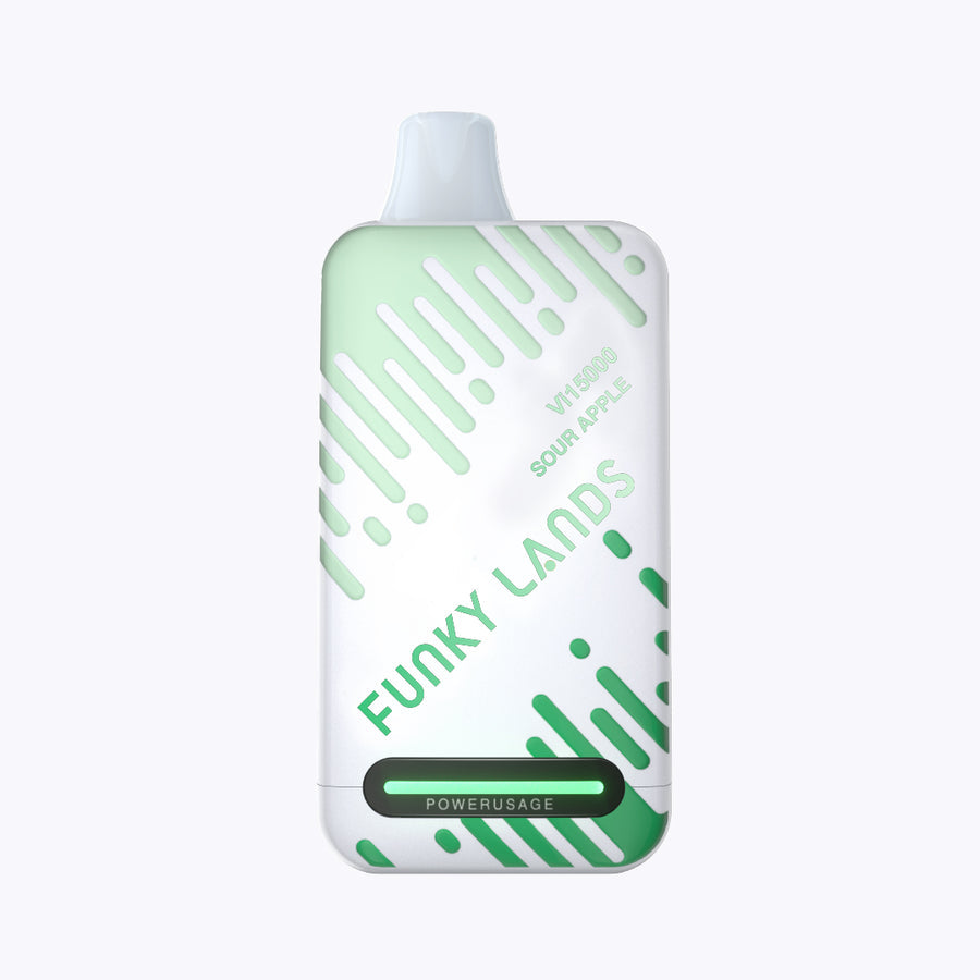 Sour Apple - Funky Lands Vi15000-18ml 20mg