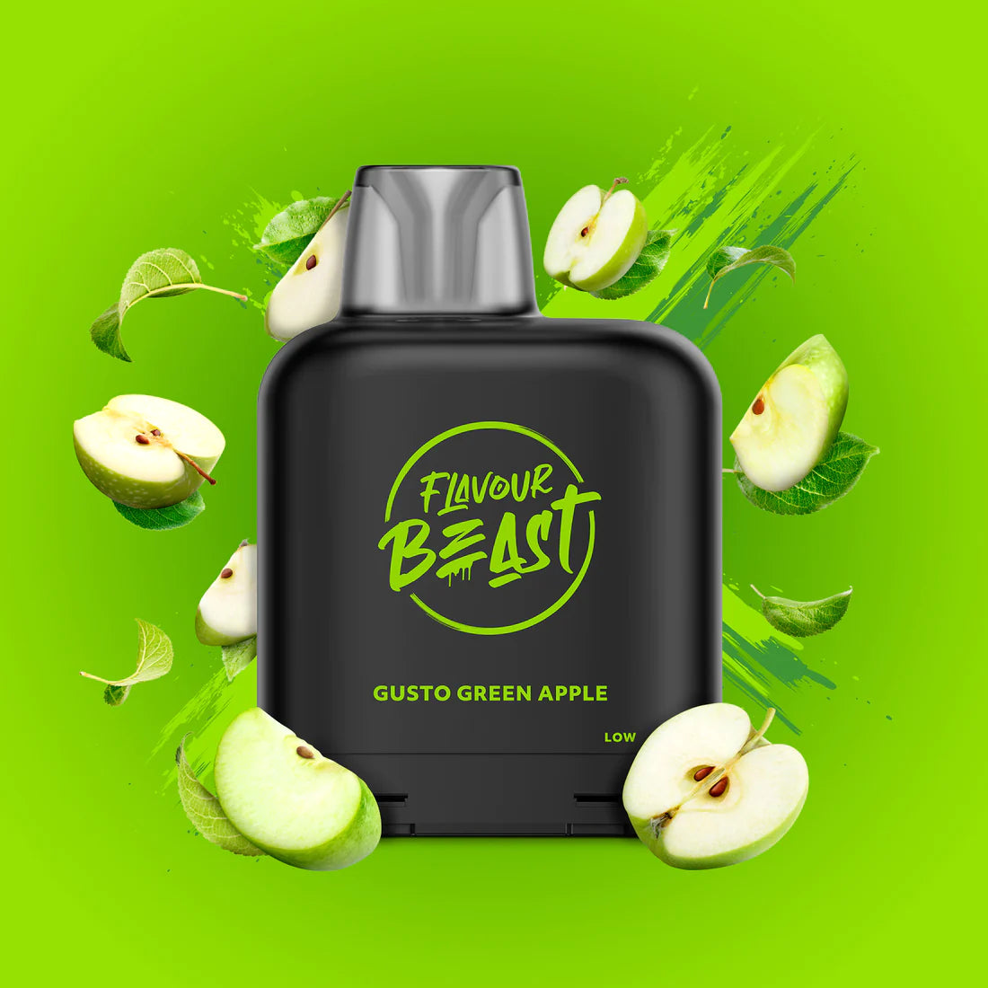 Level X Flavour Beast 7K Gusto Green Apple 14mL 20mg