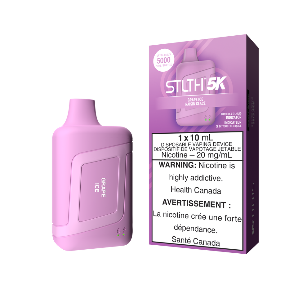 STLTH 5K - Grape Ice 10ml 20mg
