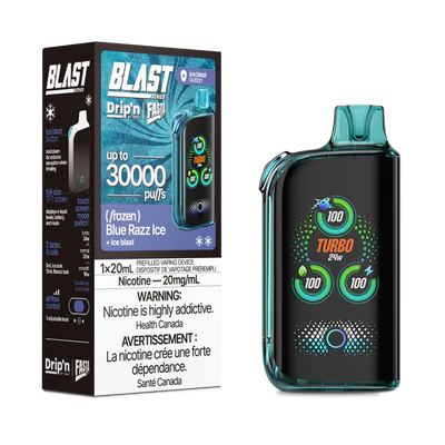 BLUE RAZZ ICE - FASTA BLAST 30K (20mL) (ONTARIO)