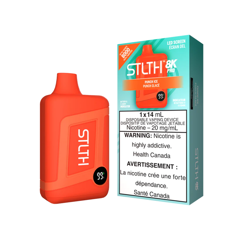 STLTH 8K Pro - Punch Ice 14ml 20mg