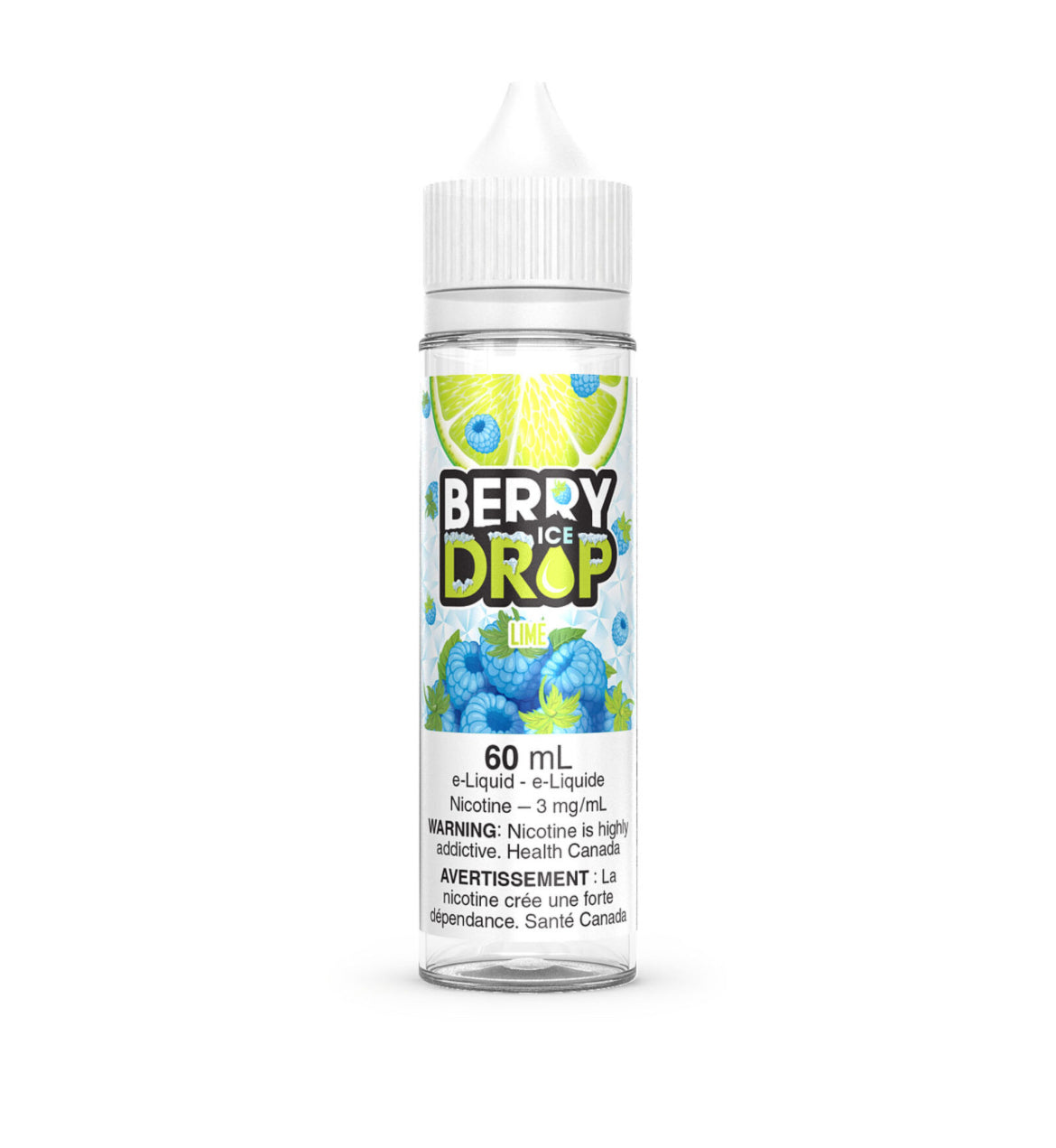 LIME ICE - BERRY DROP E-LIQUID - 60ML-12MG
