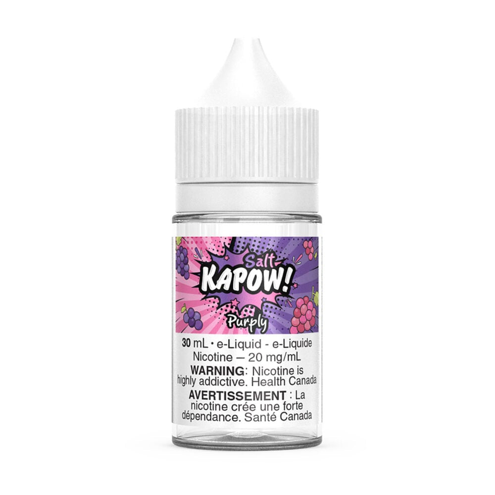 Purply - KAPOW SALT NIC E-LIQUID - 30ML - 20MG