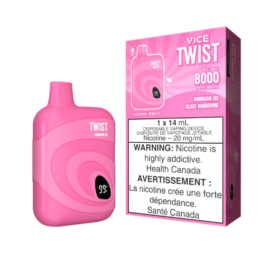 Vice Twist 8000 Hawaiian Ice 14ml 20mg
