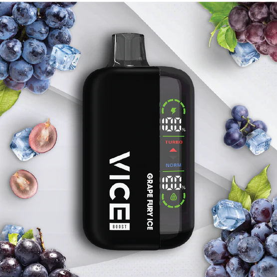 VICE Boost Mode 9K - Grape Fury Ice 16ml 20mg