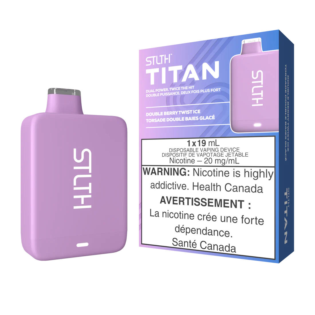 Stlth Titan Double Berry Twist Ice