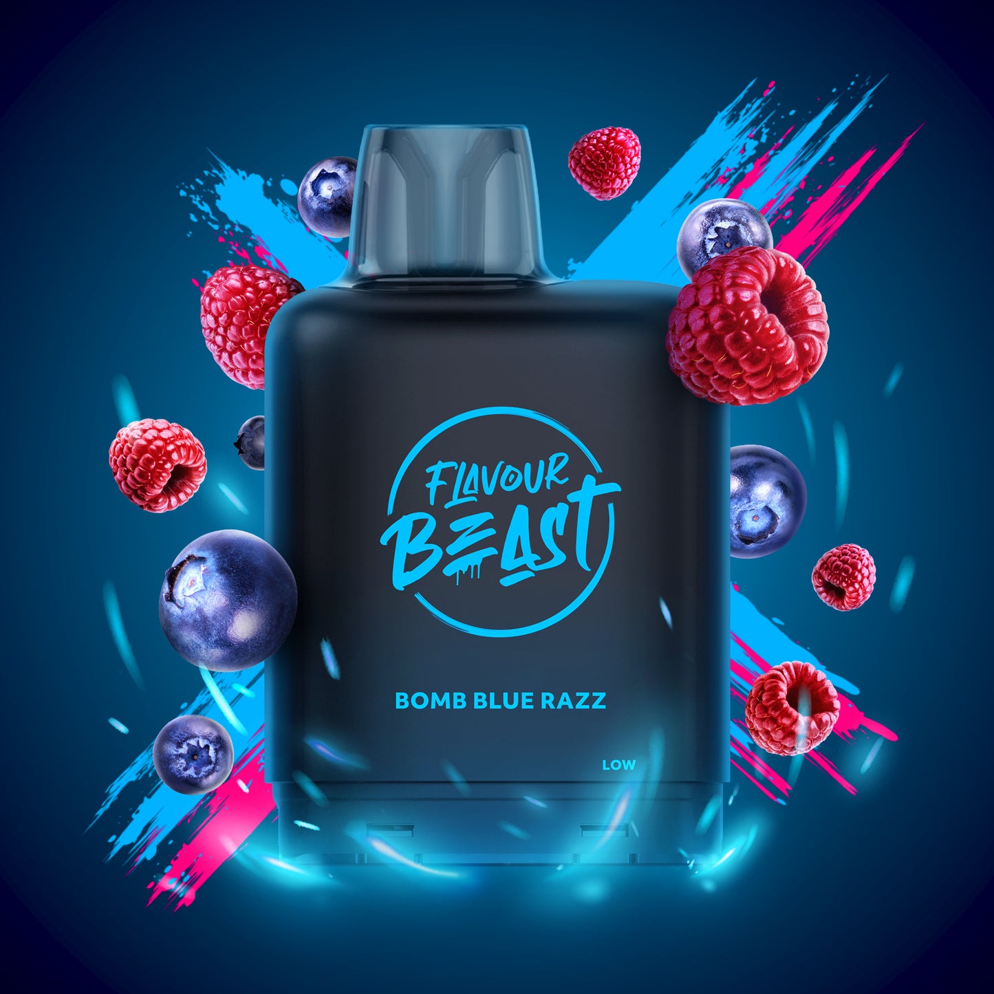 Level X Boost Pod 20mL - Bomb Blue Razz