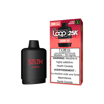 CHERRY ICE - STLTH LOOP 25K (20mL) (ONTARIO)